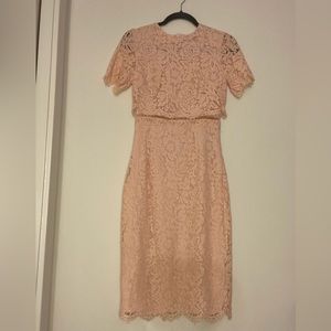 ASOS Floral Stitched Gown.